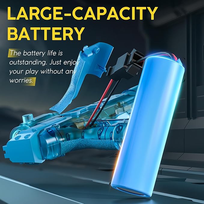 Pistola de agua con luz