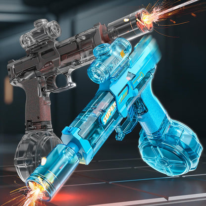 Pistola de agua con luz